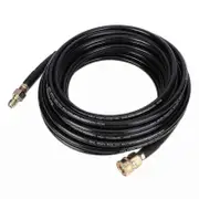 Black 5800psi 50ft High Pressure Washer Tube Cleaning Hose 3/8inch Quick Connector Edition C