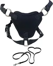 cat Harness and Lead Set Cat Harness and Lead Set for Walking, Escape Proof, Kitten and Leash, Lightweight Adjustable Vest Harnesses for Cats, Dogs, Black