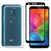 Premium Real Anti-Strike Screen Protector TPU Case for T-Mobile LG Q7+ Q610TA US