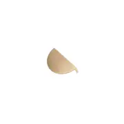 MANOVELLA Iris Half Moon Cabinet Drawer Handle - 100mm - Brushed Brass