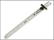 General Tools 300/1 6-Inch Flex Precision Stainless Steel Rule*