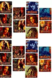 Disney Pirates of the Caribbean 20 Stickers! At World's End Johnny Depp Oralndo