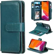 [SHOYAO] Phone Cover Wallet Folio Case for Oppo FIND X5 PRO, Premium PU Leather Slim Fit Cover for FIND X5 PRO, Horizontal Viewing Stand, Autumn, Green