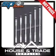 SP Tools 6pc Metric & SAE Ratcheting Flare Nut Spanner Set SP10046