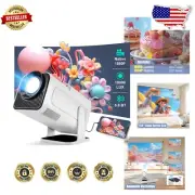 Bluetooth 5.0 Mini Projector with Auto Keystone Correction & 10000LM Brightness