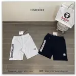 24SS新款日系潮牌AAPE 經典迷彩LOGO字母運動短褲 休閒褲 WANQ