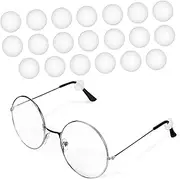 IWOWHERO 10 Pairs Glasses Ear Hook Retainer Grip Glasses Holder Strap Eyeglasses Stoppers Comfort Glasses Arm Cushion Your Cushions Tips Hooks Keep Glasses from Sliding down Nose Silica Gel