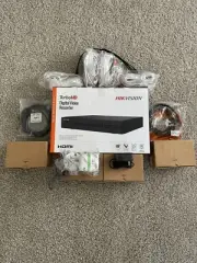 4-Channel DVR Security System (HIKVISION DVR, Ezviz Cameras)