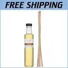 Long-Lasting 8.4 Fl Oz Amber Black Vanilla Diffuser Refill - Sustainable Luxury