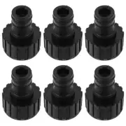 6 Pcs Water Pipe Joint Accessories Hose Connectors Expandable Garden Repair