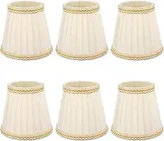 Pinned Lampshade for candle bulbs, Exquisite workmanship, Avoid Safety Problems