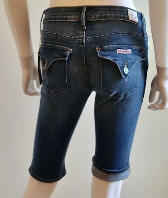 Hudson Viceroy Bermuda Denim Jean Knee Short Women's 27