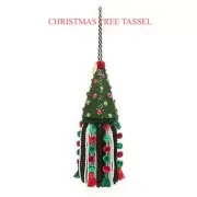 Mackenzie Christmas Tree Tassel Large Childs Handcrafted New