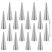 16 Pcs Croissant Tool Maker Pastry Baking Molds Miss Cannoli Tube