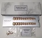 Sistaco Sustainable Press On Nails, New & Boxed, Fake Nails Square (Fawn)