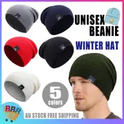 Men Women Mini Fisherman Beanie Winter Spring Hat Soft Knitted Docker Skull Cap