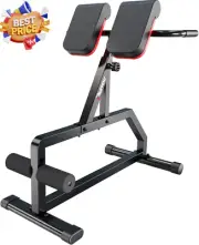 Roman Chair Adjustable Hyperextension Ab Sit Up Bench Gym Fitness Home Workout