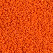 Opaque Orange Miyuki Seed Beads 15/0 (15-9406-TB)