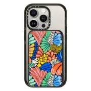PowerThru Power Bank Power Bank MagSafe Compatible Colorful Abstract Shapes Pattern Modern Maximalist Art