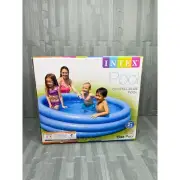 Intex 66in x 15in Round Blue Inflatable Swimming Pool | Easy Setup New