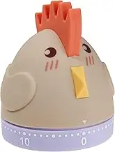 TFA Dostmann 38.1040 HAHN Kitchen Mechanical Egg Timer Funny, Plastic