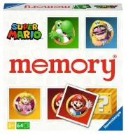 Super Mario Memory Card Game 64 High Quality Matching Cards for Kids 3 Up