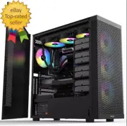 F20 Airflow Honeycomb Full-Tower Case Multi-Hdd Drive Server Case Support