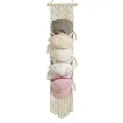 Boho Baseball Cap Hanger-1 Pack-Macrame Hat Organizer for Ball Caps Holder Ov...