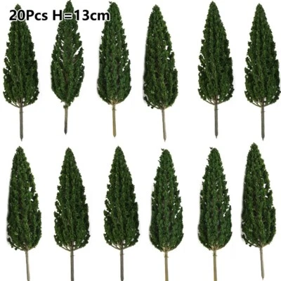 Model Tree Building Model HO Scale Model Pine Trees Model Trees Railroad Train