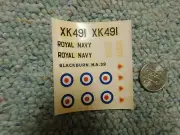 Airfix decals 1/72 Blackburn N.A. 39 F170