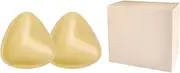 [ZPGVWXKO] Push -up -BH Inserts Chest Pads Slightly Soft for Sports Swimming Suits Dress Waterproof Reusable Double -Sided Sticky Upholstery