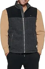 [Tommy Hilfiger] Men's Polar Fleece Vest