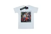 Friends Boys Group Photo Couch T-Shirt (White) - UTBI47864