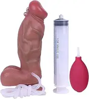 Monster Anal Dildo with Water Spray Function, Real Natural Squirting Dildo Suction Cup Penis Replica Masturbation Vaginal Sex Toy For Men Women
