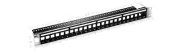 High Quality 24-Port Blank Keystone Patch Panel, Unshielded, 1U Rack Mount -1387