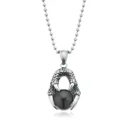 Tensity 60cm Stainless Steel Claw Ball Women's Necklace Jewellery