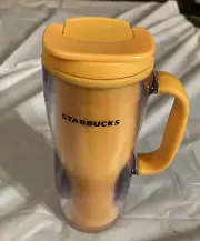 Starbucks 12 oz all yellow tumbler New With Tags.