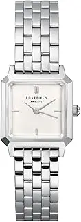 [Rosefield] Women's BWSSS-B02 Gold Mini Small Edit Champagne Dial Crystal Gold-Tone Woven Mesh Watch