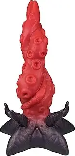 Octopus Tentacle Anal Plugs Dildos - 24cm Fantasy Dildo with Suction Cup Silicone Anal Dildos Butt Plug G-Spot Anal Sex Toys for Women