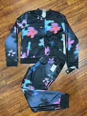 Adidas Girls Set Jacket And Pants Size XL (16) Floral