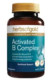 Herbs Of Gold Activated B Complex | 30 capsules