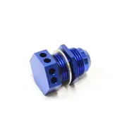 Aeroflow Brand Bolt In -12An Breather Cast Orfabricated Covers Blue