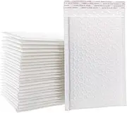 Poly Bubble Mailers Self Seal Poly Padded Envelopes 215 x 280mm White (Pack of 200)