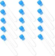 50pcs Test Tubes for Shot Glasses for Liquor Chocolate Liquor Bottles Bead Storage Supplies