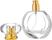 Glass Perfume Spray Bottle Decorative Atomizer for Travel Refillable Fragrance Container Elegant Design for Perfume and Liquid Toiletries