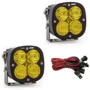 Baja Designs 677813 XL80 Amber Driving/Combo LED Pod Pair Universal Fit