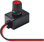 Universal Dimmer Switch 12-24V Low Voltage Light Strip Dimmer for LED RV Lights Interior, Truck Ceiling Lights Strip