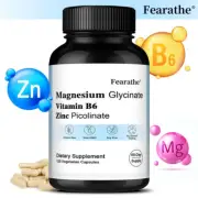 Zinc Picolinate + Magnesium Glycinate + Vitamin B6 | Immune System Support Caps