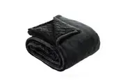 Bianca Mansfield Sherpa Blanket 480gsm Home Room Bedding Charcoal