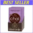 Guilt-Free Sugar-Free Chai Tea Packets - 48 Servings of Organic Spice Bliss